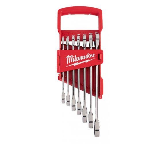 MILWAUKEE Набір дюймових ключів рожково-накидних MAX BITEз храповиком,  | 4932464995