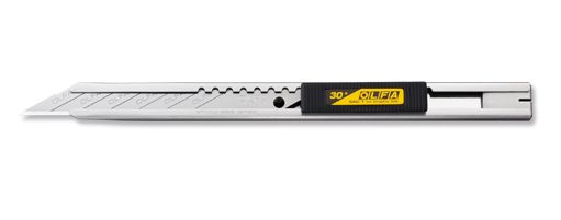 Нож OLFA SAC-1 для графических работ, корпус из нержавеющей стали, 9мм
