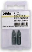 FELO Бита PZ2х25 мм Impact 1/4 " С 6,3. ВОХ (2 шт.) // 02102241