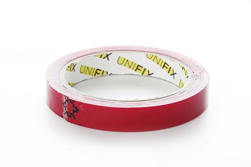 Лента клейкая пено-акриловая 1мм*15мм*2м UNIFIX