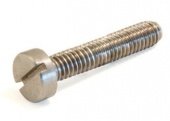 Винт нержавеющий с цилиндрической головкой, прямой шлиц DIN 84