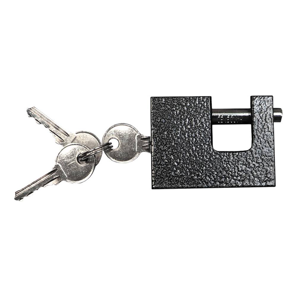 Замок навісний зміцнений з прямою дужкою, Extra Lock, 80мм Technics | 70-101