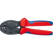 KNIPEX Клещи зажимные для опрессовки PreciForce BNC для RG 58174,188,316, кол-во гнёзд: 6, L-220 мм,