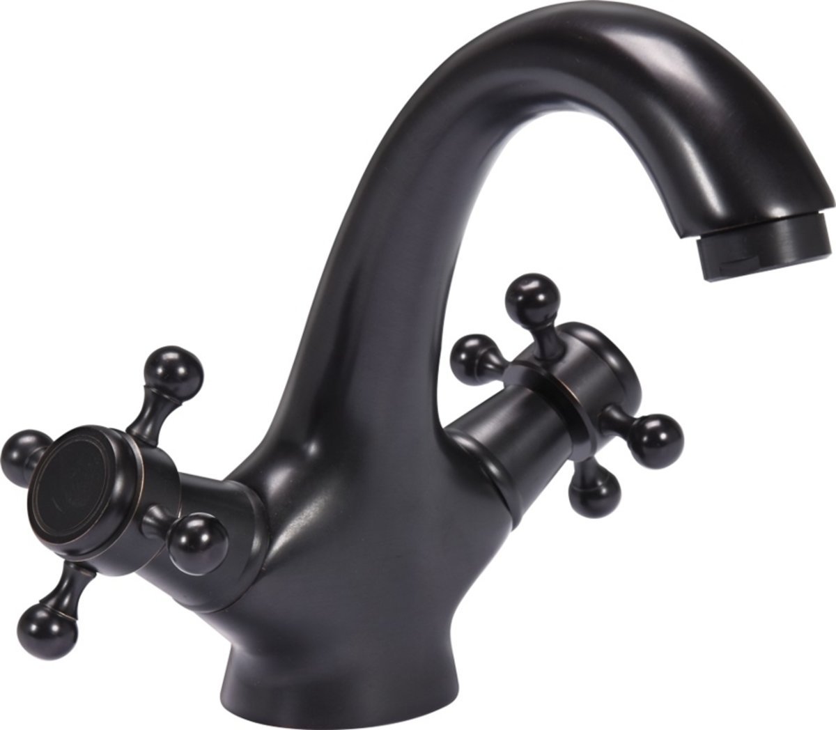 FALA Змішувач води для умивальника "RETRO BLACK 1" з 2-ма вентлями  | 75807