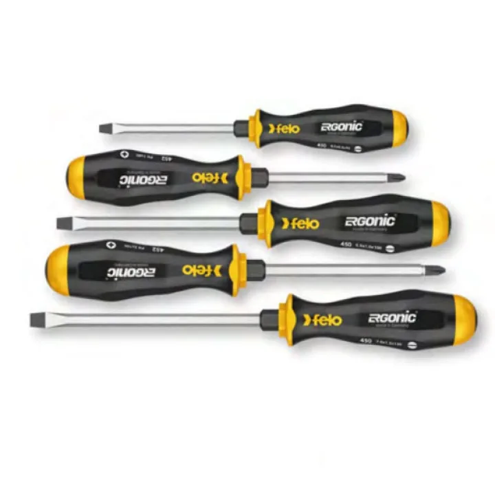 Набор отверток FELO силовых ударных ERGONIC 5 шт (45095348)