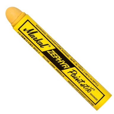 Смываемый маркер для стекла Markal ZEPHYR® Paintstik® (Желтый) 51321