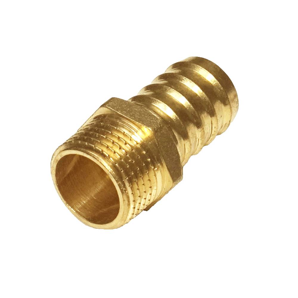 Штуцер латунний 1/2зовн.-20мм Україна | 77-688