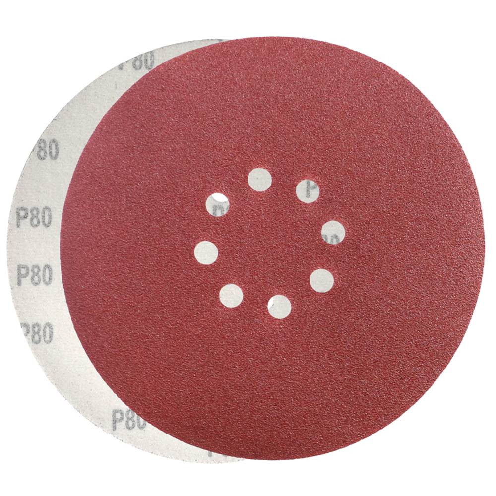 Коло абразивне з отворами, 225 мм, 50 шт., № 120 Spitce | 18-422