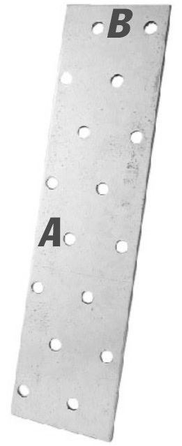 Крепление плоское LP- 4 40х160х0х2,0 уп. 50 шт.