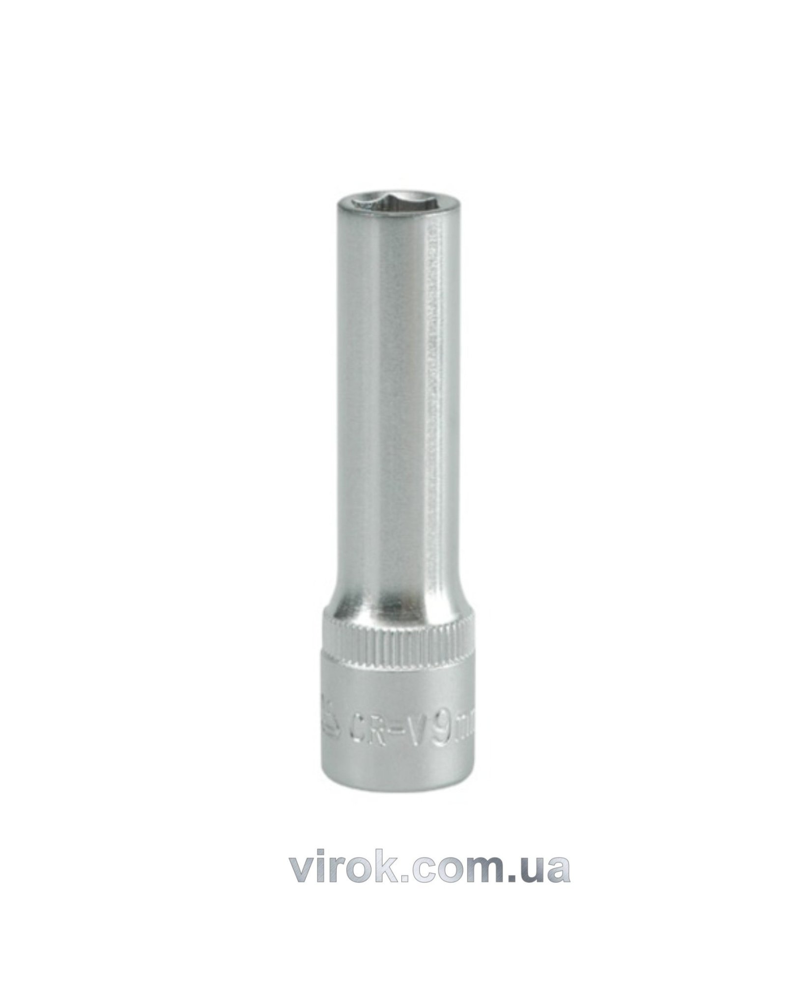 YATO Головка торцева 6-гранна YATO : подовжена, квадрат 3/8", М= 9 мм, L= 63 мм  | YT-3823