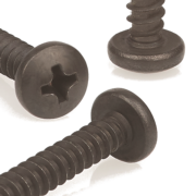 Саморез чернёный NERINOX с полукруглой головкой DIN7981H 4,2X19 A2