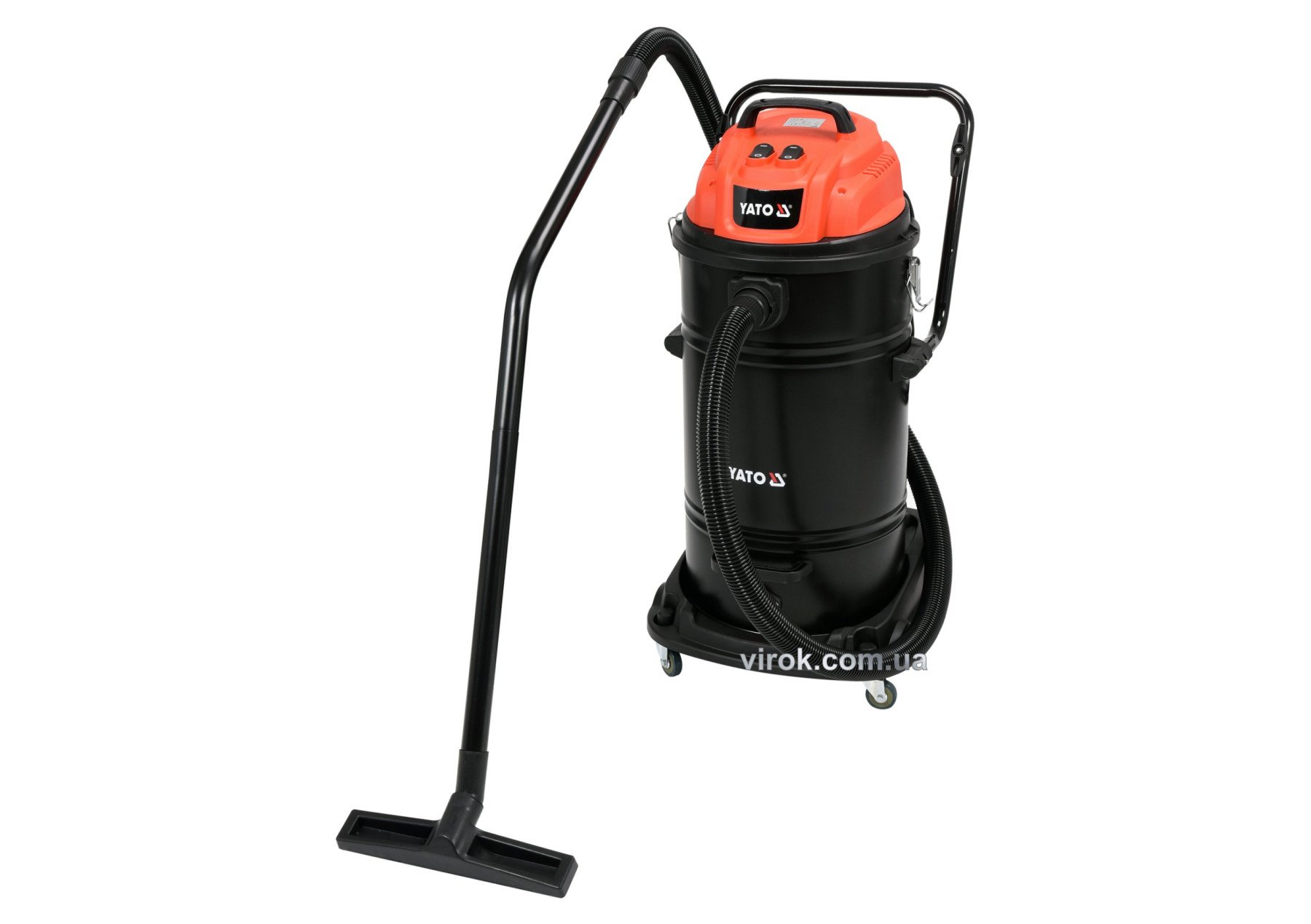YATO Порохотяг промисловий мережевий YATO : 2400 Вт, збірна ємність- 70 л  | YT-85710