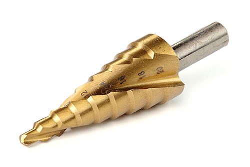 Сверло ступенчатое спиральное Ø4-20мм (сталь 6542) APRO