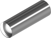 DIN 7 Штифт цилиндрический без покрытия