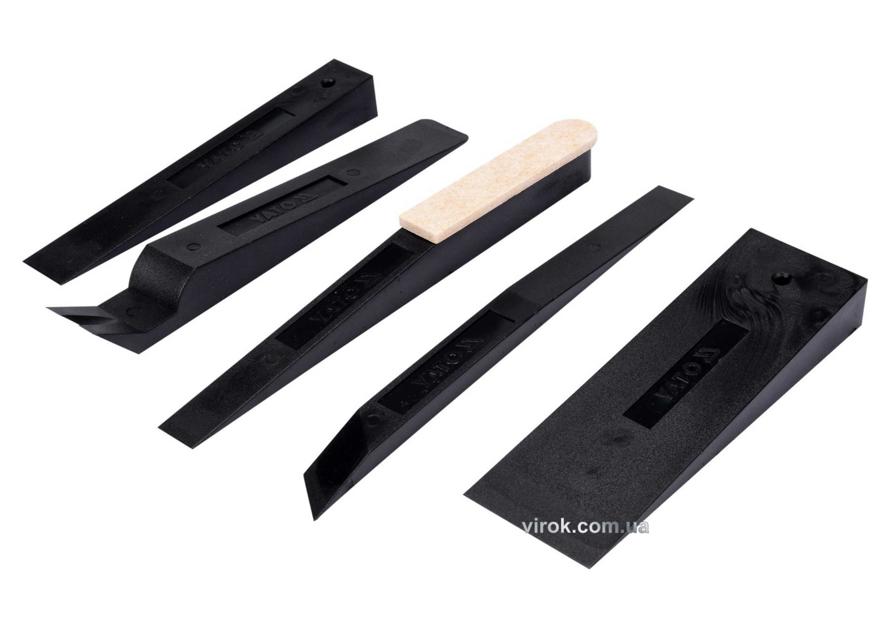 YATO Клини для монтажу та демонтажу з нейлону YATO : l= 190 і 245 мм, 5 шт.  | YT-67371