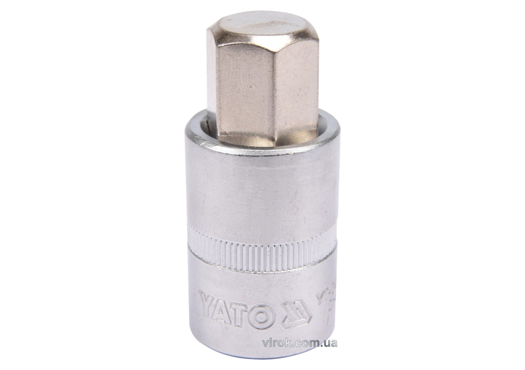 YATO Головка торцева з насадкою HEX YATO : квадрат 1/2". HEX M17, L= 55 мм  | YT-04388