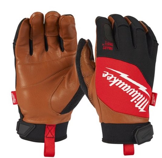MILWAUKEE Рукавиціз шкіряними вставками, 10/XL | 4932471914