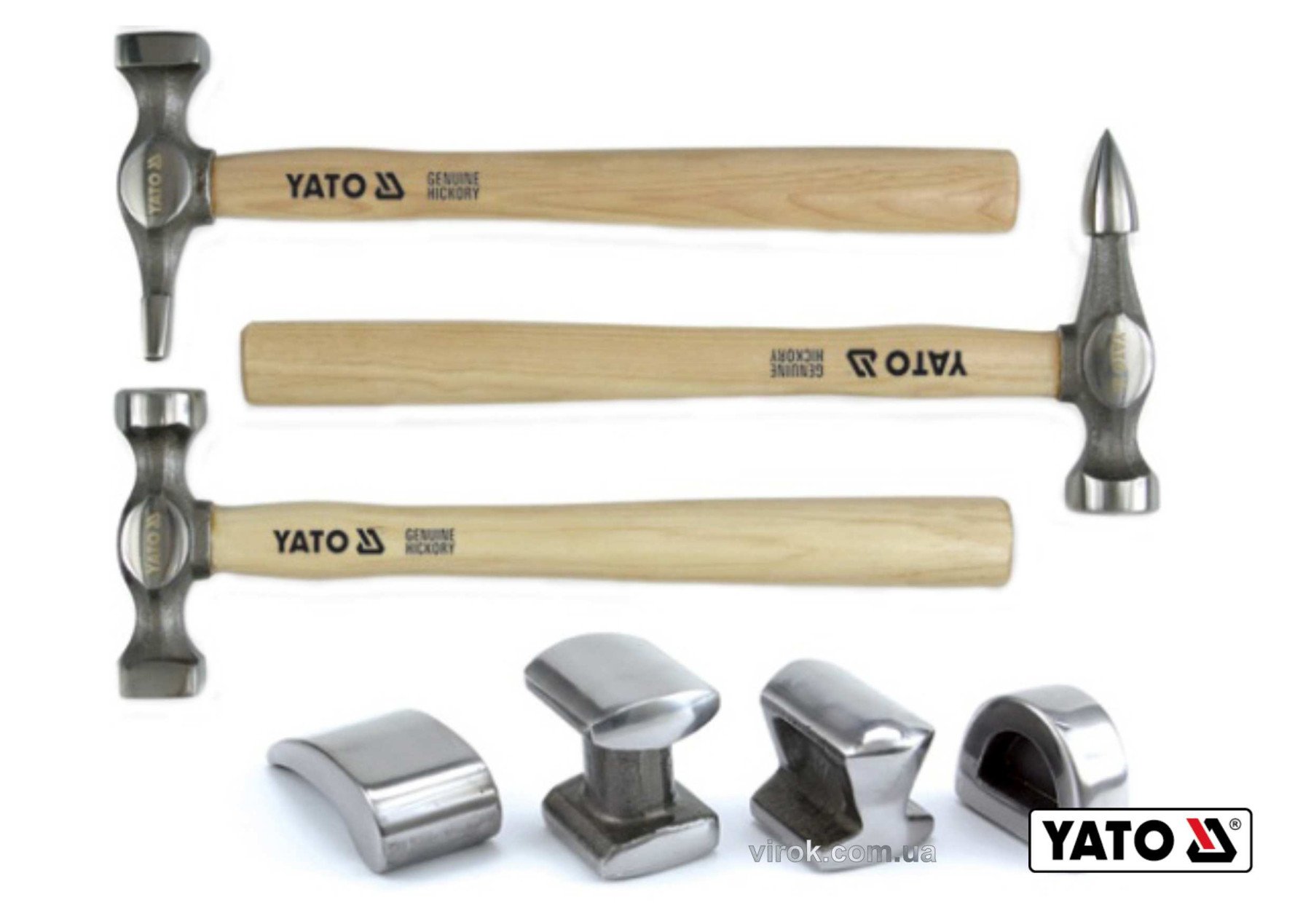 YATO Молотки рихтовочные набор из 7шт YT-4590