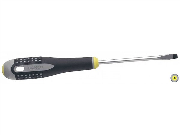 BAHCO BE-8155 Отвертка 1.2х6.5х125х122х247 мм; закалка по всей длине; ERGO.