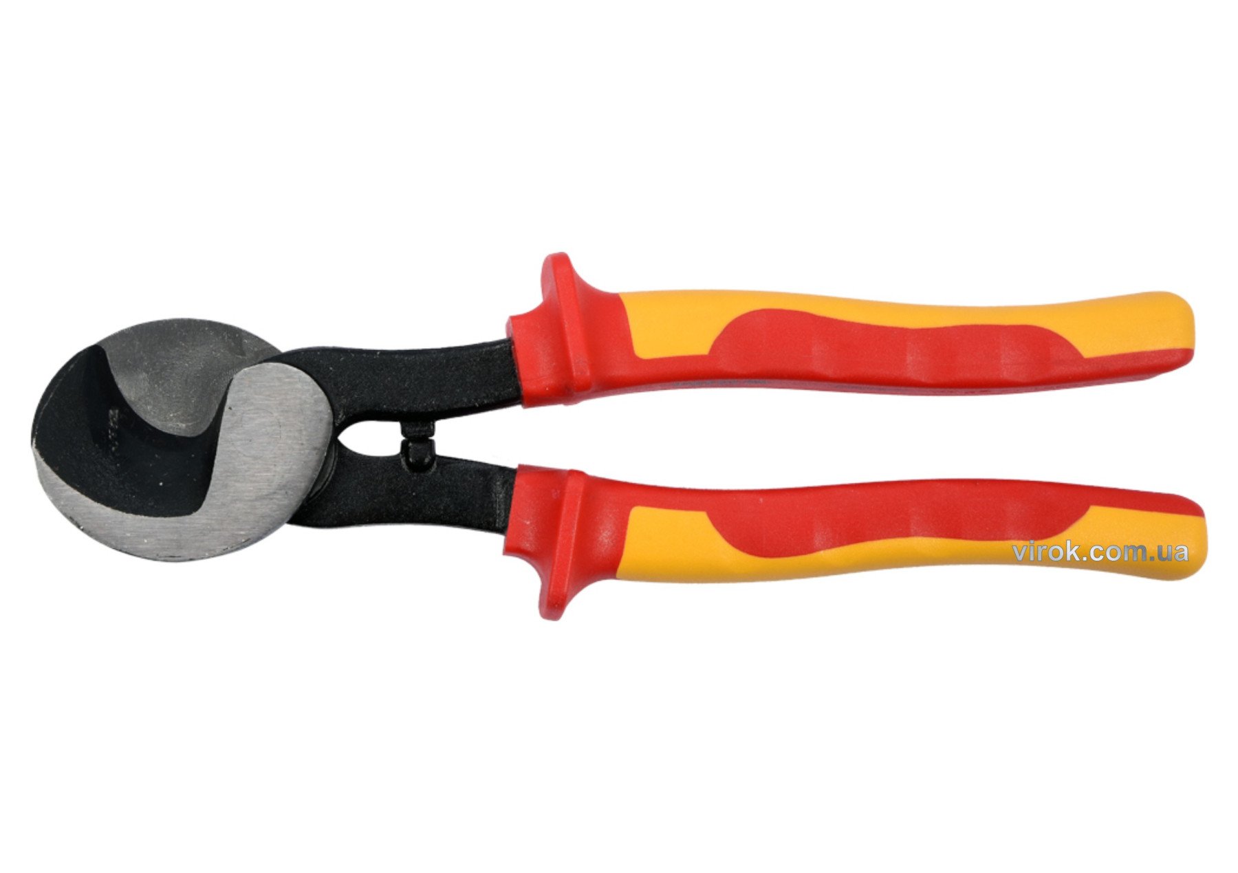 YATO Ножиці для кабелю YATO : Ø=8 мм, l=250 мм з діелек. ізольов. ручками 1000В  | YT-21141