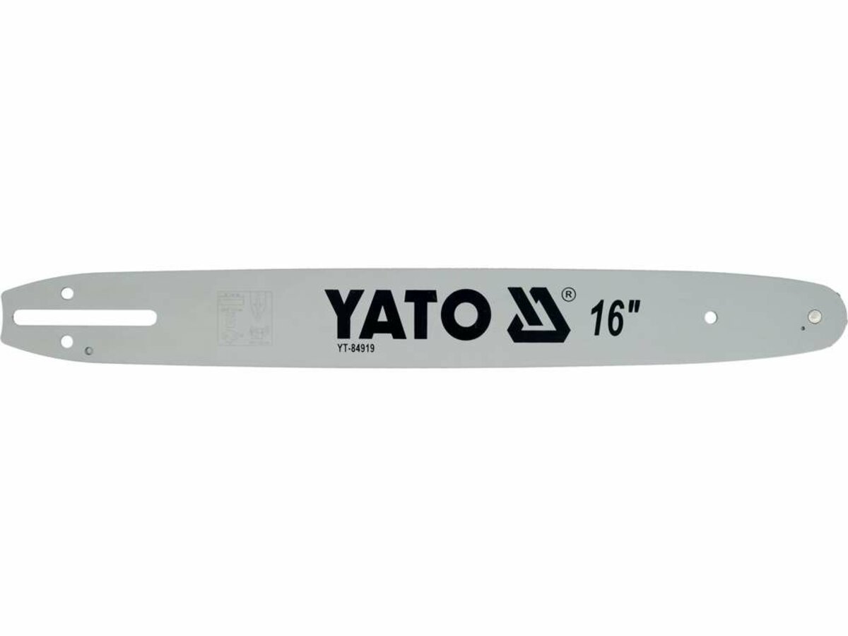 YATO Шина напрямна ланцюгової пили YATO l= 16"/ 40 см (56 ланок) для ланцюгів YT-849477  | YT-84919