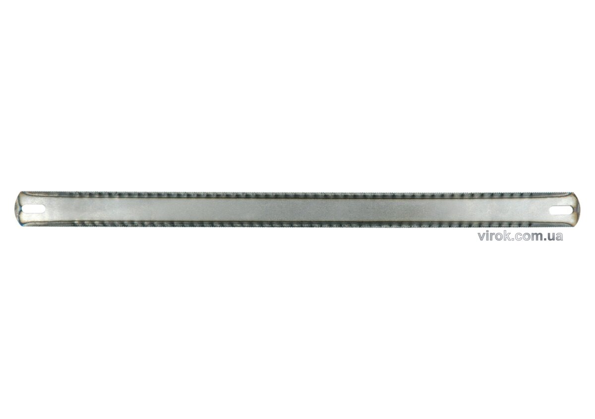 VIROK Полотно по металу 24TPI. 300x25x0,6 мм. для ножівки двостороннє. уп. 5 шт. | 10V205