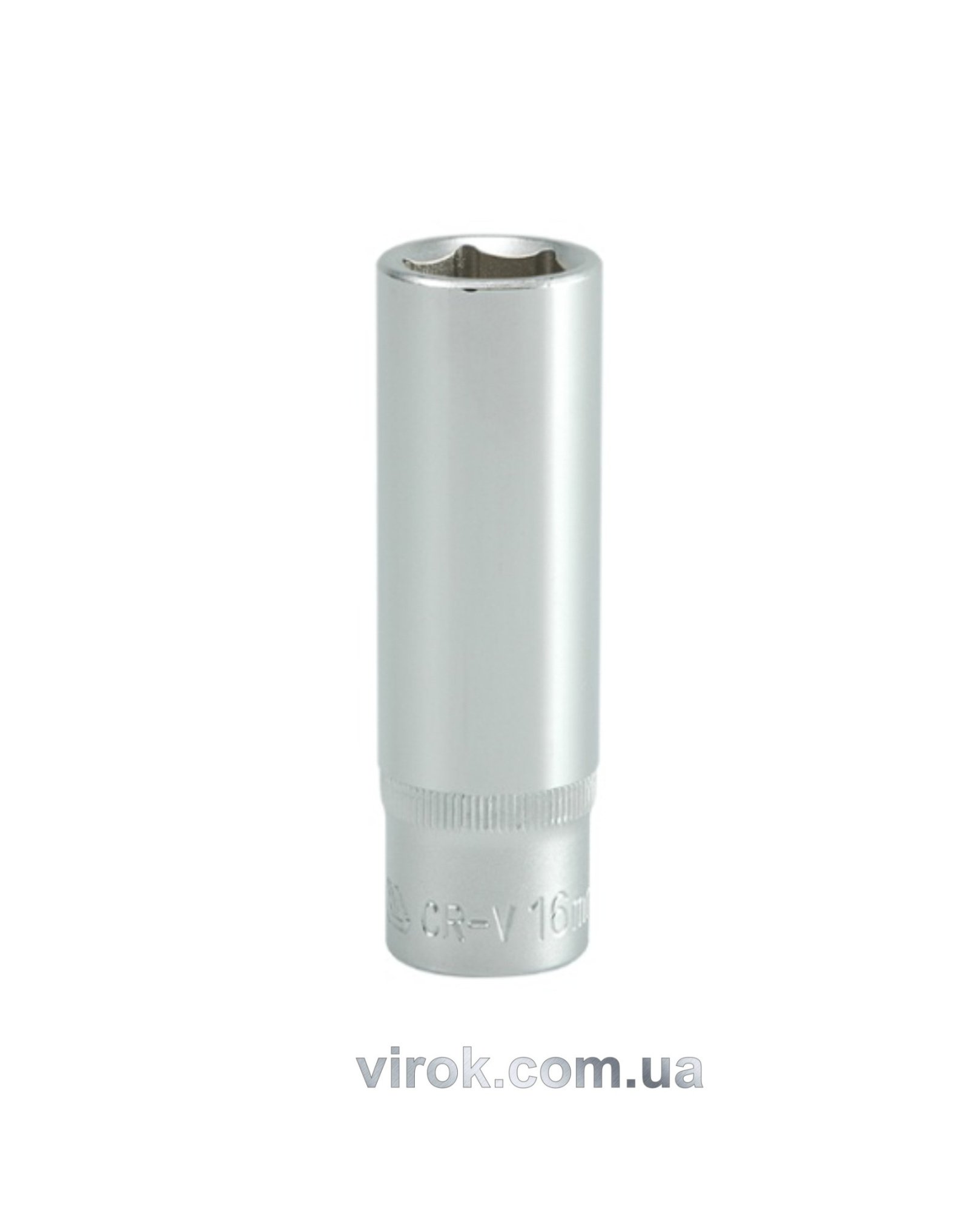 YATO Головка торцева 6-гранна YATO : подовжена, квадрат 1/2", М= 16 мм, L= 76 мм  | YT-1229