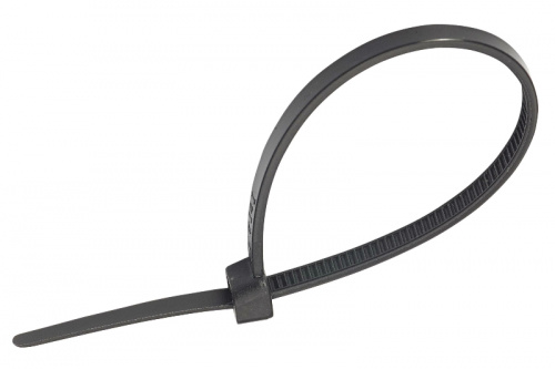 Стяжка кабельная 9x1000 черная (пач 100шт) APRO
