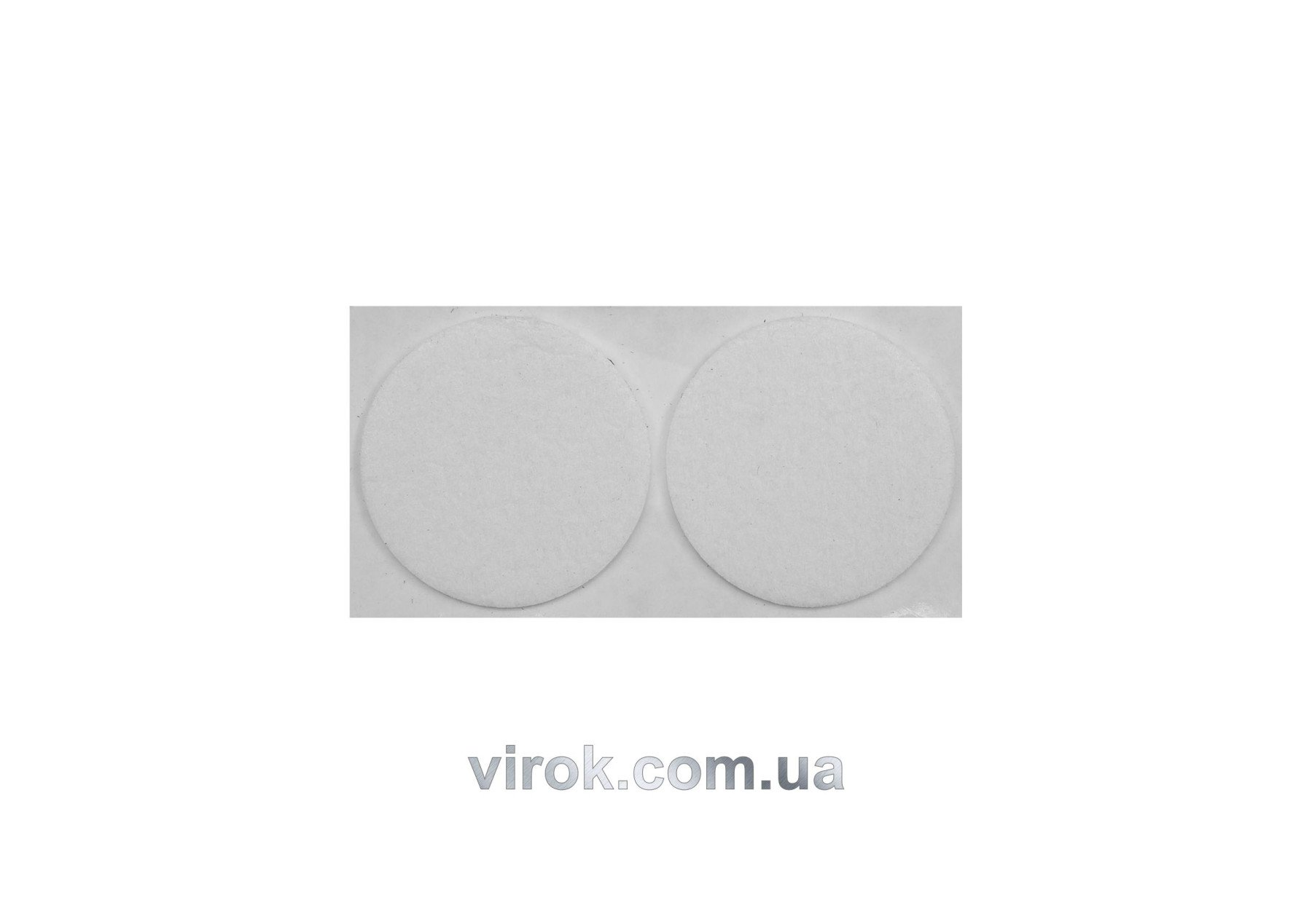 VOREL Наб.самокл.войл.протекторов O50мм (бел.) 74836