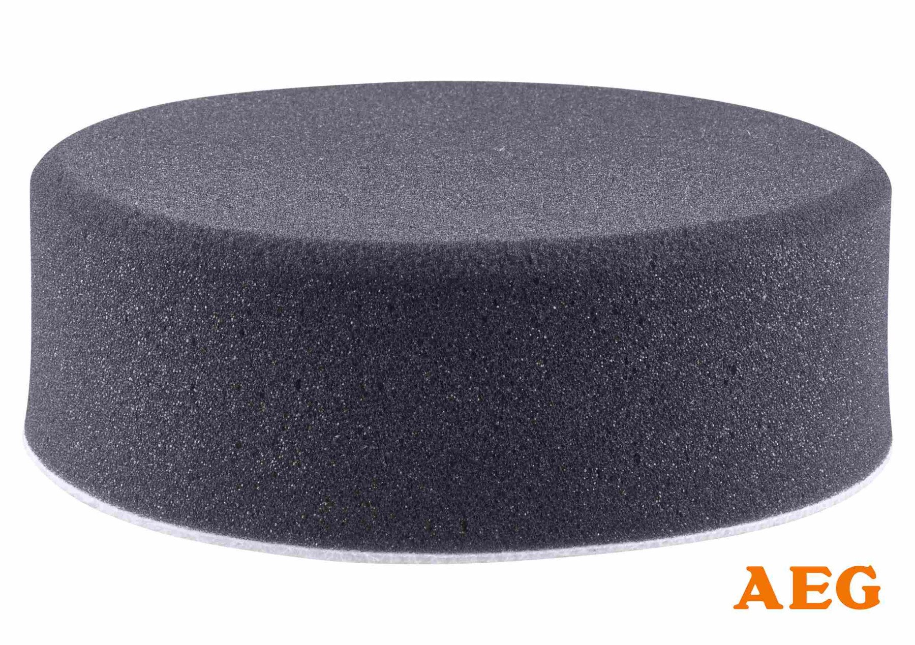 Губка полірувальна м'яка, з липучкою "Велкро" AEG : Ø150 x 50 мм