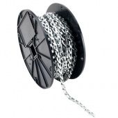 Цепь "Сантехническая" 1,9 серебряная, бухта 25 мп