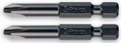 FELO Бита PZ2х50 мм 1/4 " С 6,3 ВОХ (2 шт.) // 03102536