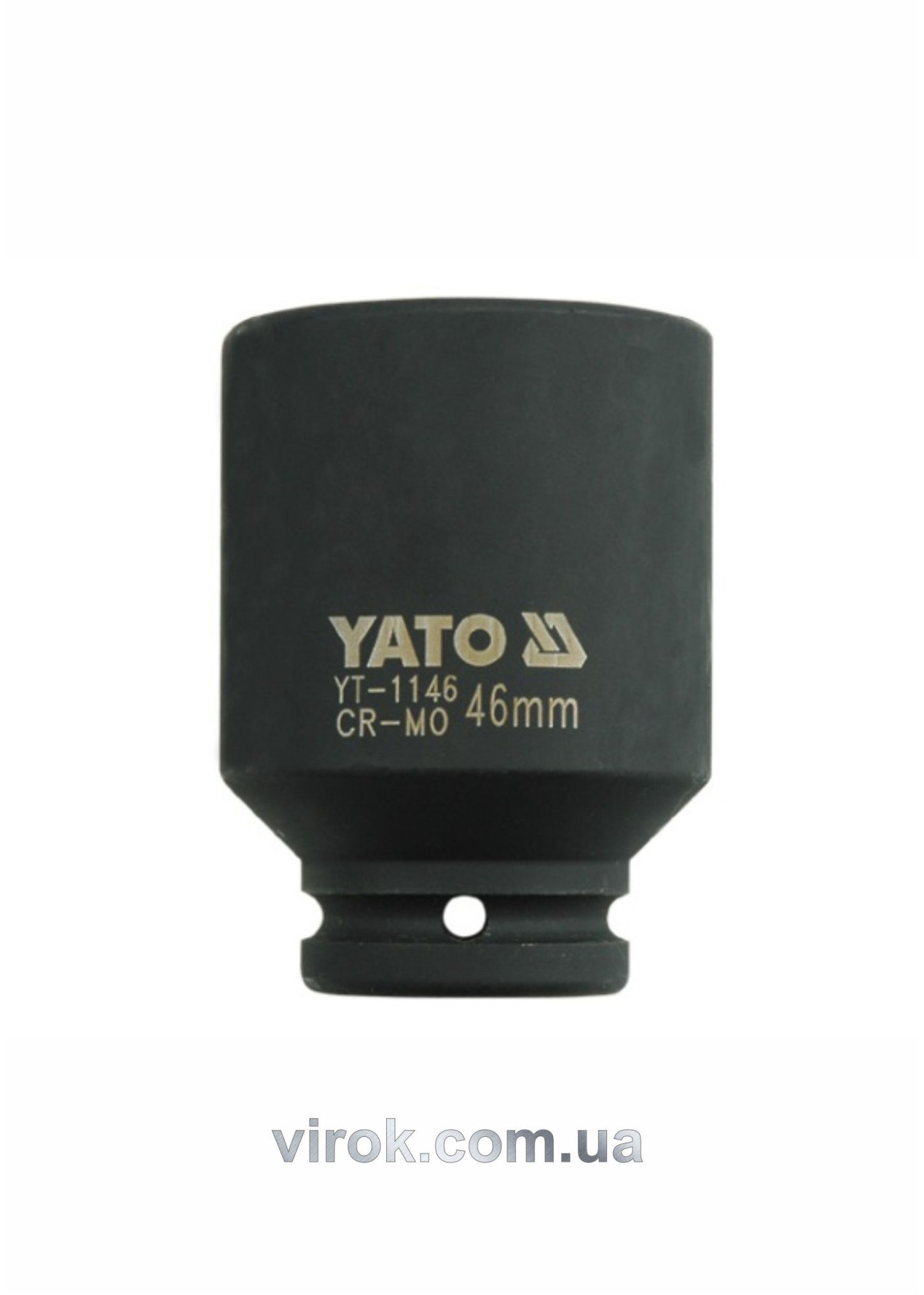 YATO Головка торцева ударна 6-гранна YATO : подовжена, квадрат 3/4", М= 46 мм, L= 90 мм  | YT-1146