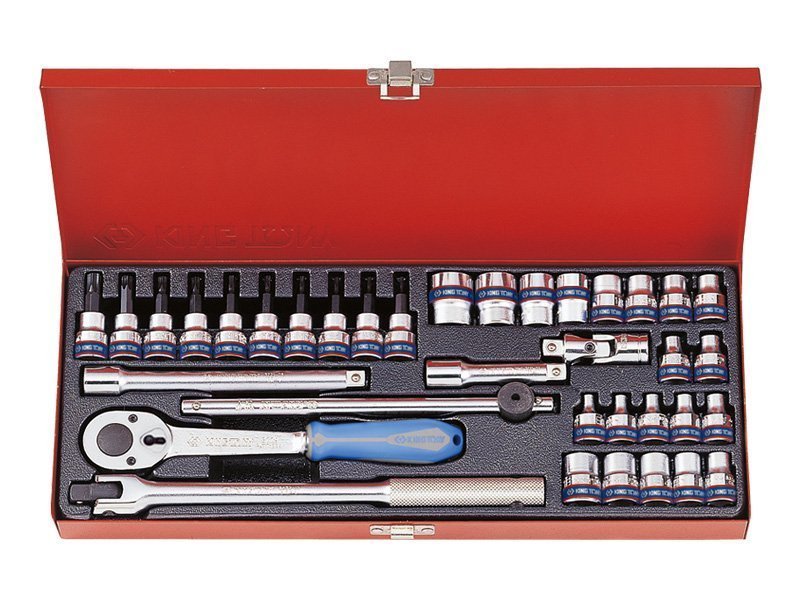 KING TONY Набор головок 3/8" 26 ед. 12-ти гранные, (6-19mm) | 3034MR