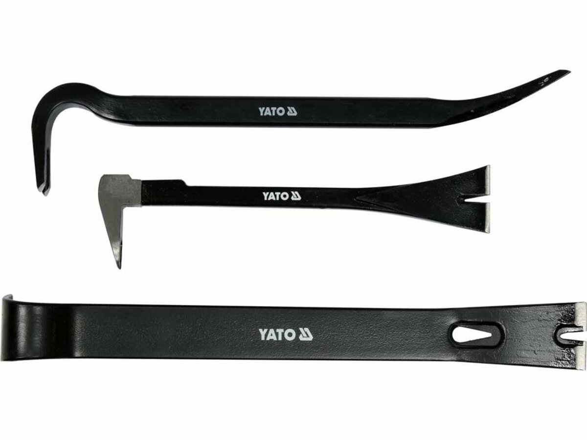 YATO Набір ломів- цвяходерів YATO: 3 шт., l= 250/350/380 мм  | YT-47303