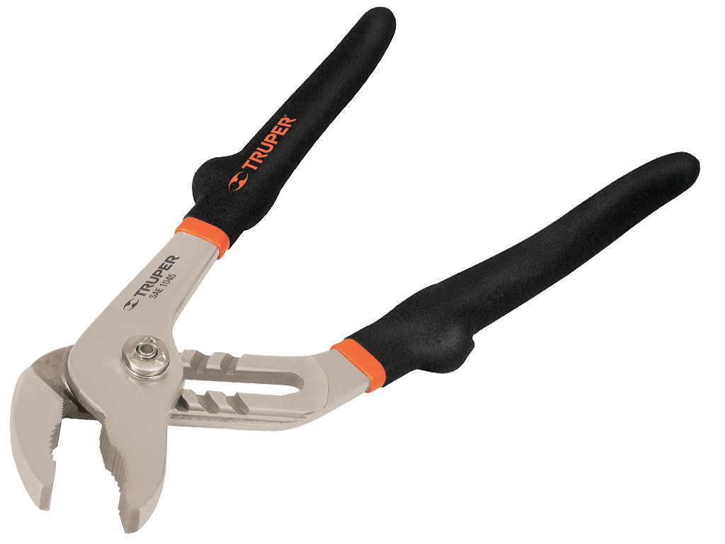 TRUPER PEX-8 Кліщі переставні, ковані Вініл, 200мм