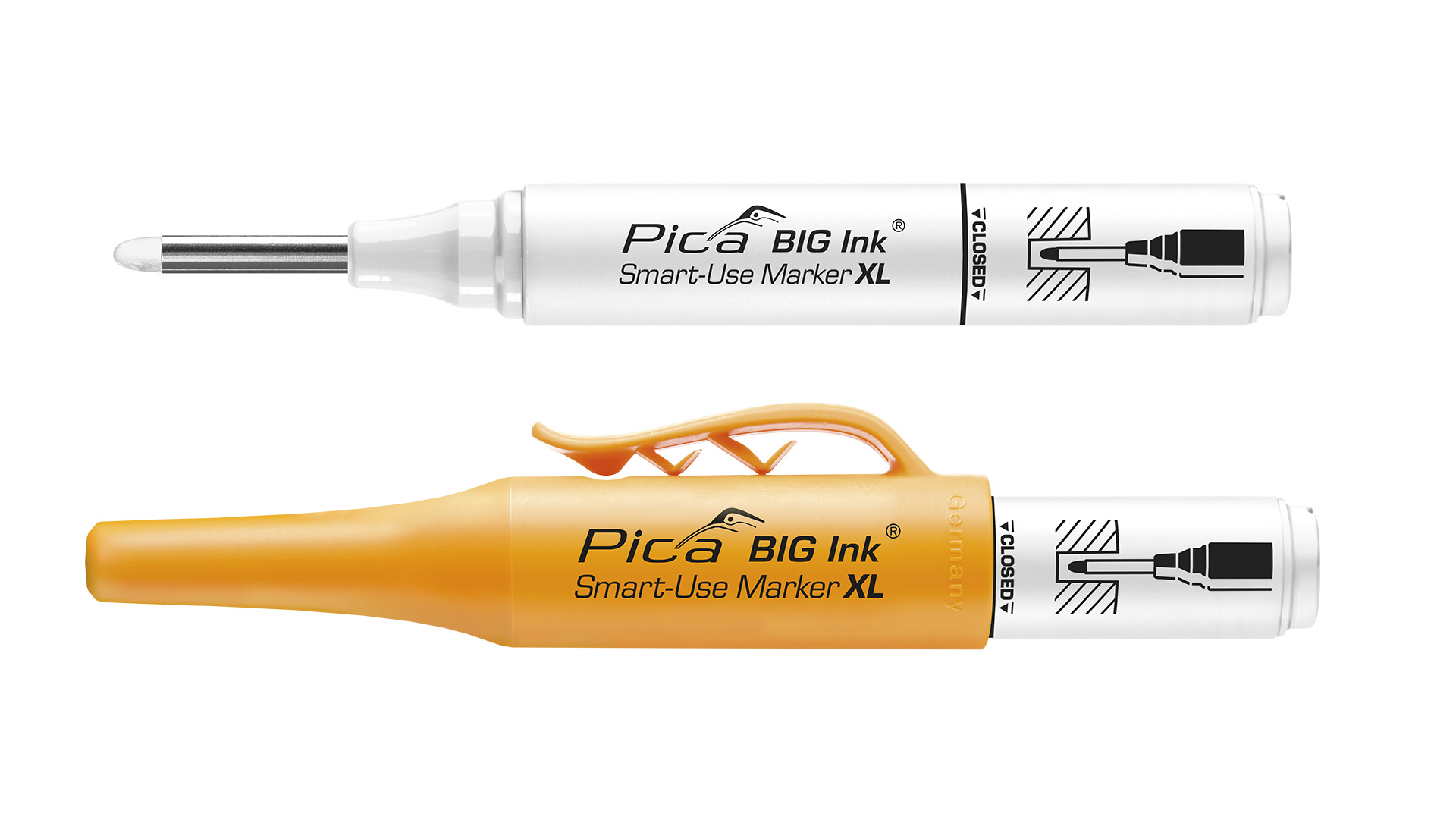 Маркер фирменный с длинным носиком Pica BIG Ink Smart-Use Marker XL