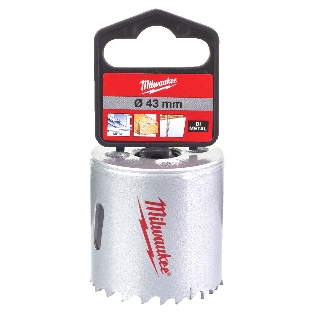 MILWAUKEE Биметаллическая коронка Contractor 43mm-1pc | 4932464686