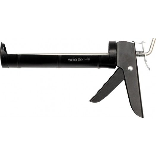 YATO Пістолет півкруглий зміцнений для нанесення герметиків YATO, l= 225 мм  | YT-6755