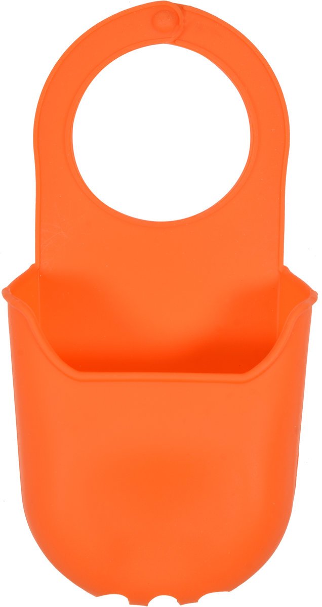 FALA Органайзер силіконовий, оранжевий, підвісний для губки, 200х 100 мм(DW) | 74788