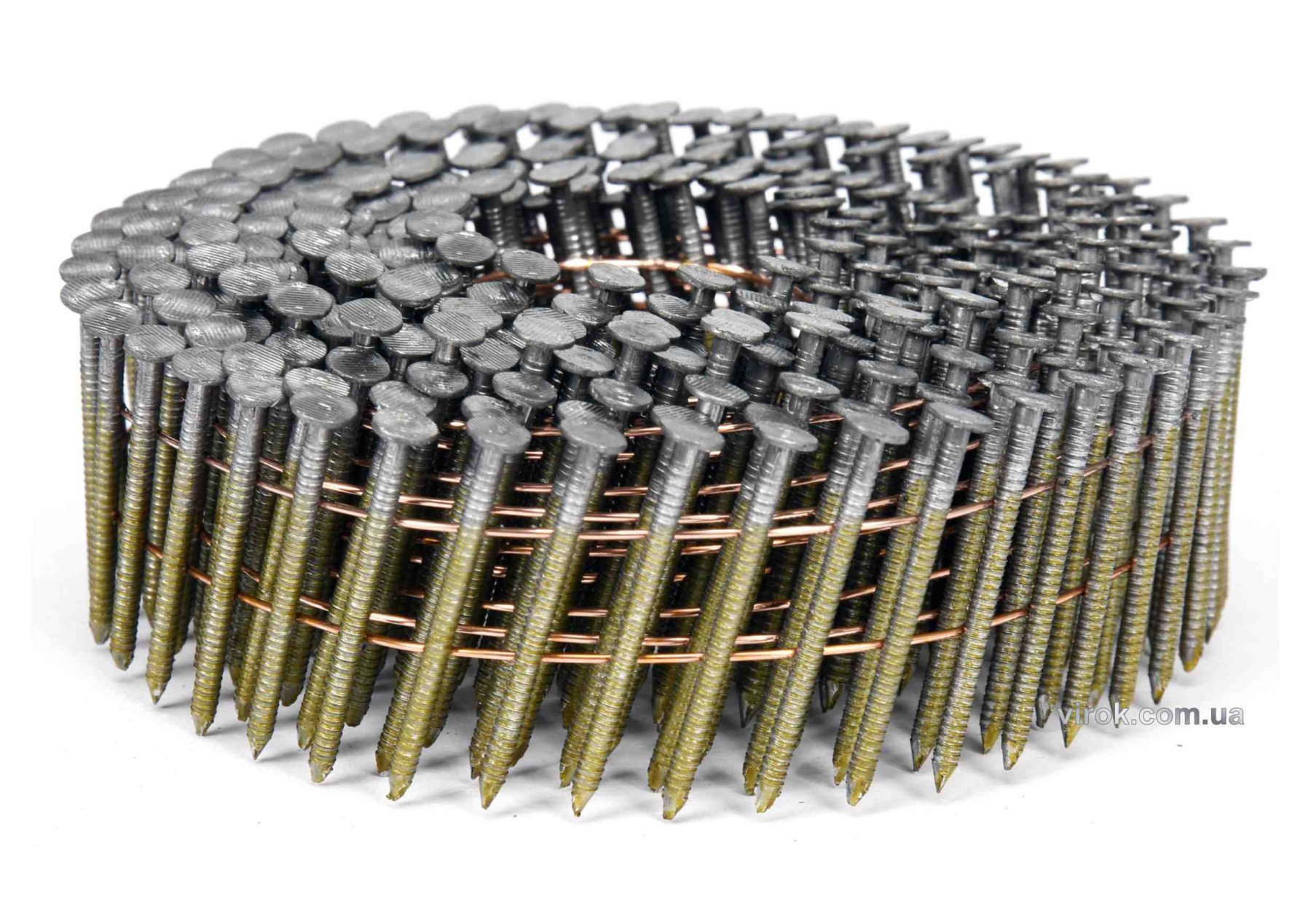 VOREL Цвяхи барабанні до пневматичного пістолета : L=32 мм, Ø=2.1 мм, 7200 шт. (YT-09212)  | 71990