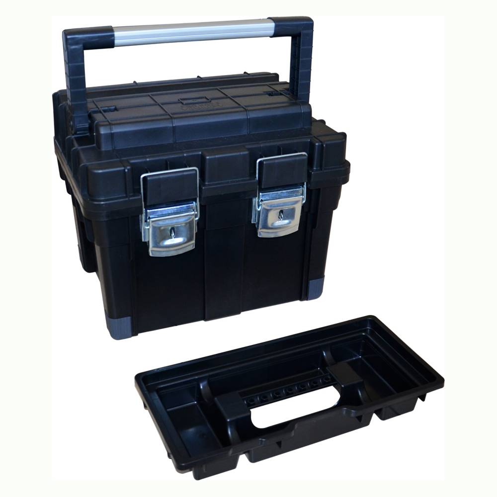 Ящик для інструментів пластмасовий 24, металева защібка Berg | 52-561