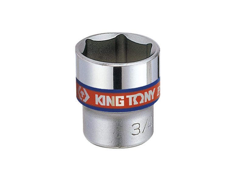 KING TONY 3/8" Головка 6гранн. 3/4" | 333524S