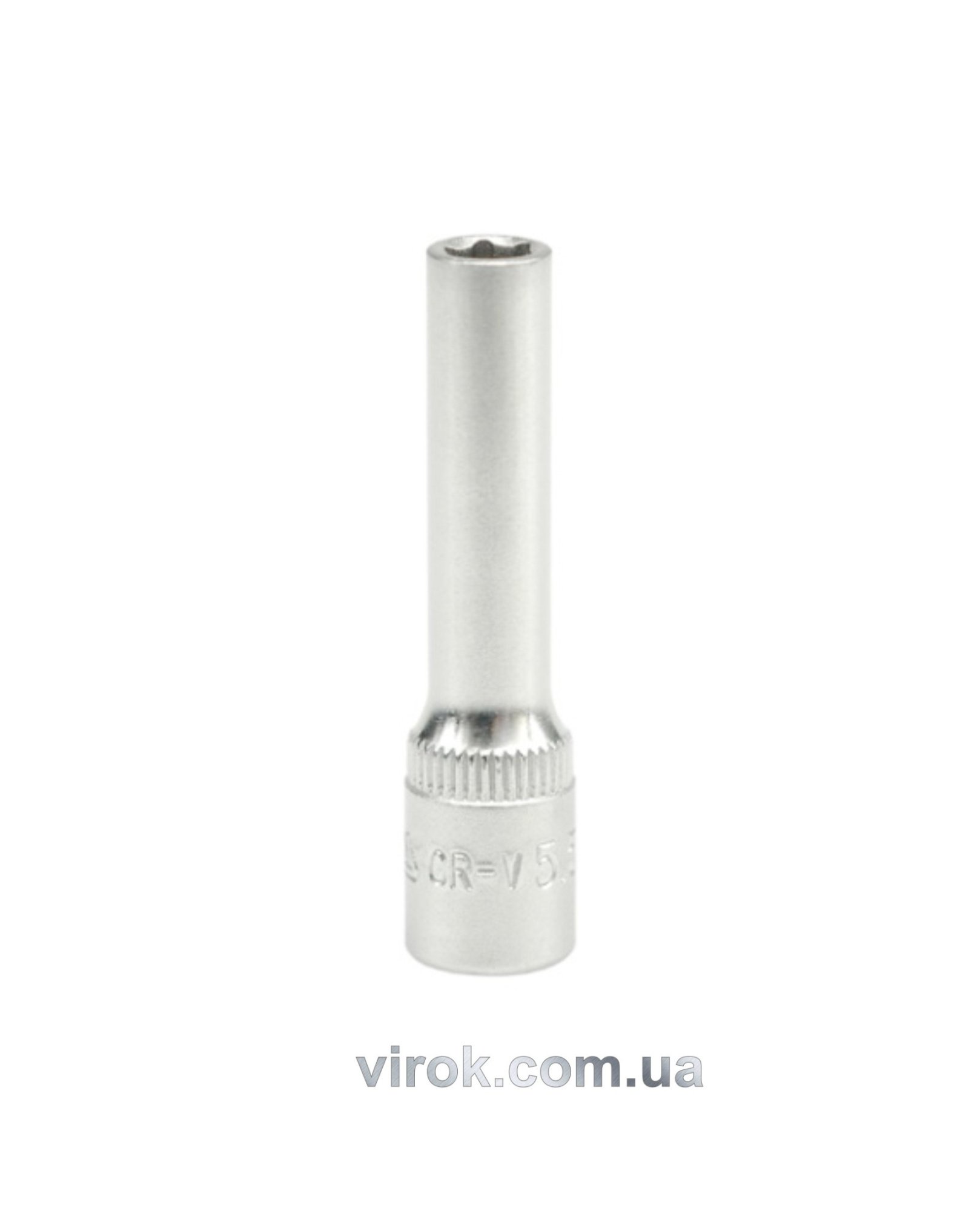 YATO Головка торцева 6-гранна YATO : подовжена, квадрат 1/4", М= 5.5 мм, L= 50 мм  | YT-1416