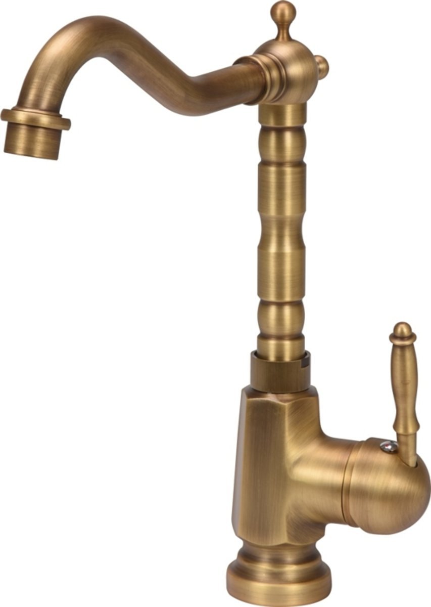 FALA Змішувач води для кухонної раковини "RETRO BRONZE 3" з кульовим регулятором  | 75832
