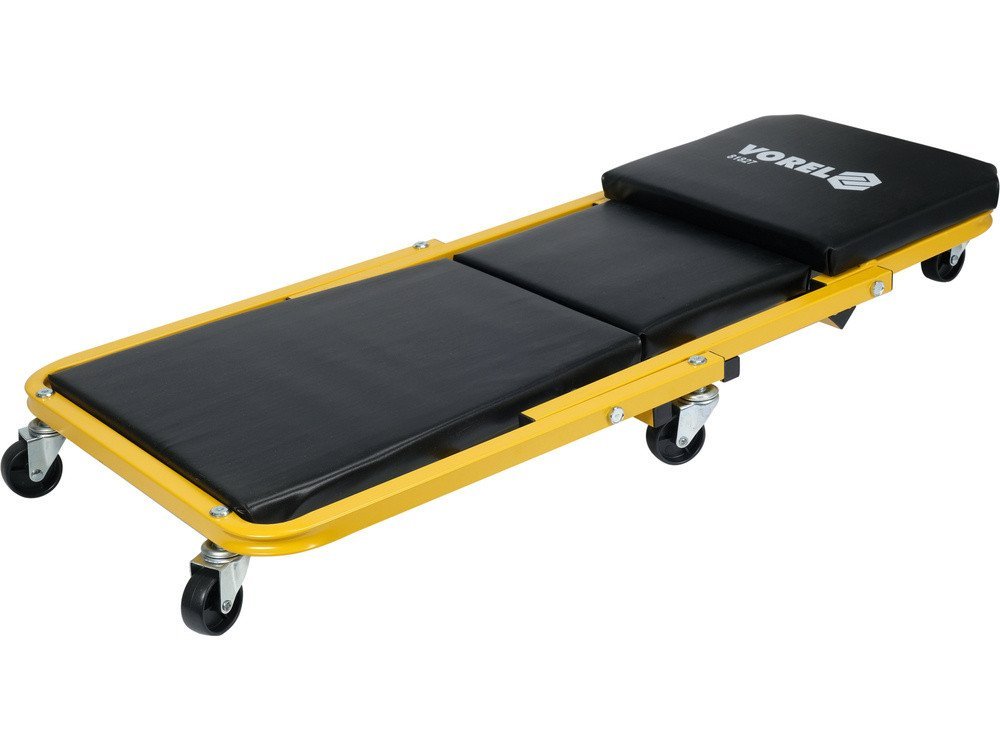 Лежак-сидіння для ремонту VOREL на 6 колесах; 91х41х12см, для навант. леж./сид. полож-150/120 кг [1]