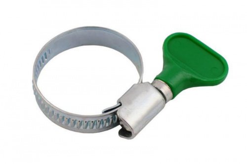 Хомут червячный с бабочкой оцинкованный W1 12-20мм (пач 50шт) APRO