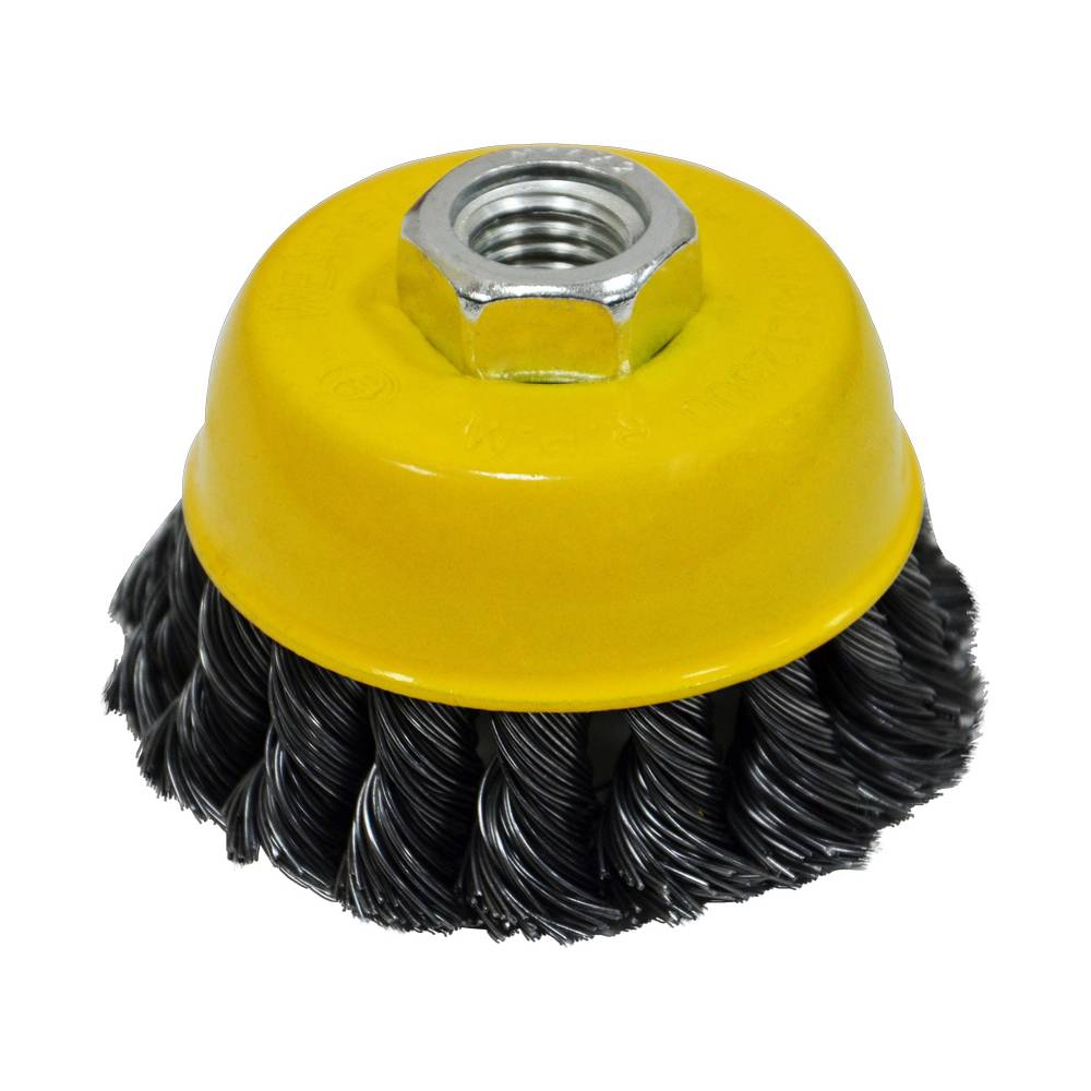 Щітка Чашка, М14, стальна закручена, 65мм Technics | 17-916