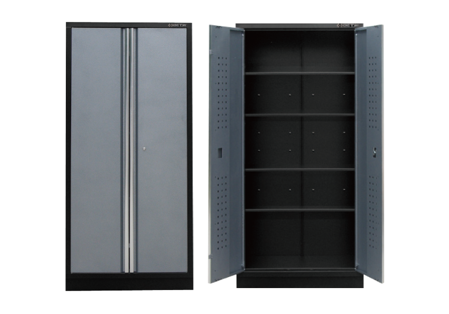 KING TONY Шкаф инструментальный серый 915 x 460 x 2000 | 87D11-18A-KG