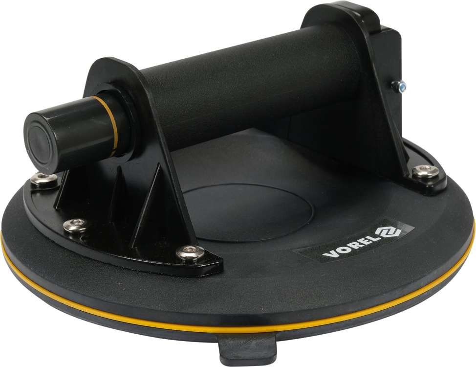 VOREL Присоска для монтажу скла одинарна : d= 204 мм, m= 100 кг ABS-пластик. корпус  | 05325